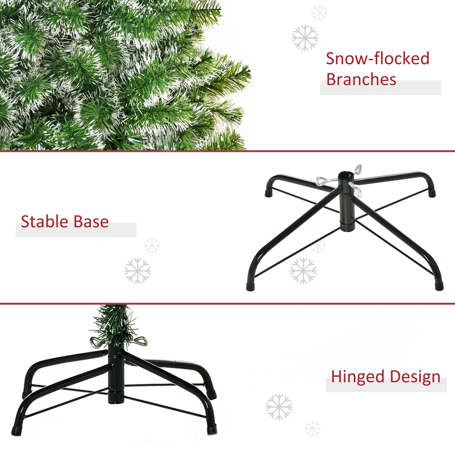 Image 929263_ALTMORE22.jpg, Product 929-263 / Price $49.98, HOMCOM Artificial Christmas Tree with Realistic Branches from HOMCOM on TSC.ca's Home & Garden department