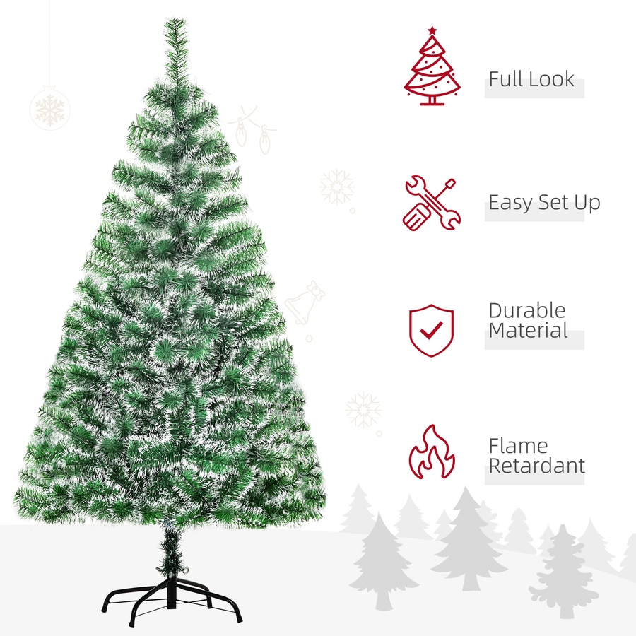 Image 929263_ALTMORE3.jpg, Product 929-263 / Price $49.98, HOMCOM Artificial Christmas Tree with Realistic Branches from HOMCOM on TSC.ca's Home & Garden department