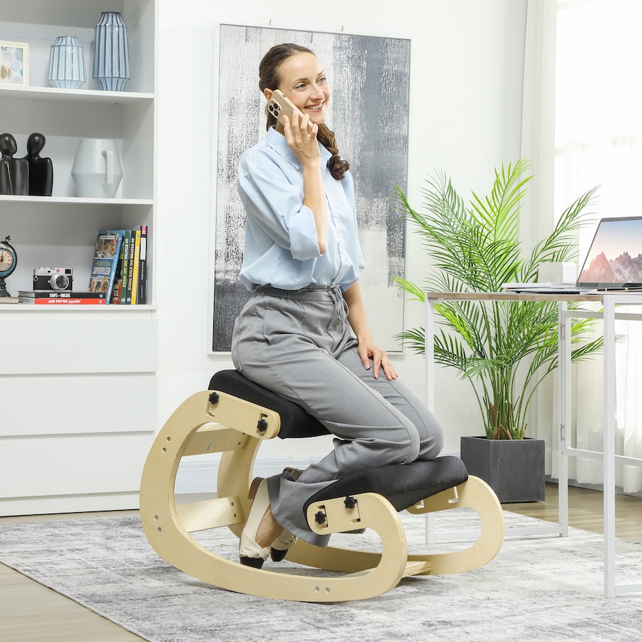 Image 929282_ALTMORE1.jpg, Product 929-282 / Price $102.99, HOMCOM Ergonomic Kneeling Chair, Adjustable Kneeling Stool, Improve Posture from HOMCOM on TSC.ca's Home & Garden department
