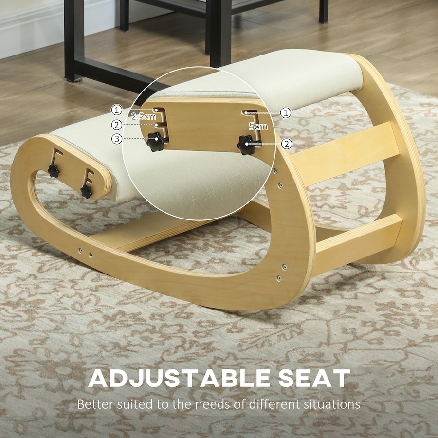 Image 929282_ALTMORE20.jpg, Product 929-282 / Price $102.99, HOMCOM Ergonomic Kneeling Chair, Adjustable Kneeling Stool, Improve Posture from HOMCOM on TSC.ca's Home & Garden department