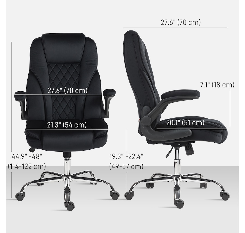 Image 929289_ALTMORE2.jpg, Product 929-289 / Price $174.99 - $184.99, HOMCOM Office Chair, Computer Desk Chair with Flip-up Armrest from HOMCOM on TSC.ca's Home & Garden department