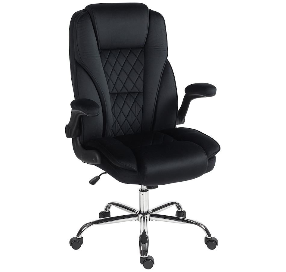 Image 929289_ST01.jpg, Product 929-289 / Price $174.99 - $184.99, HOMCOM Office Chair, Computer Desk Chair with Flip-up Armrest from HOMCOM on TSC.ca's Home & Garden department