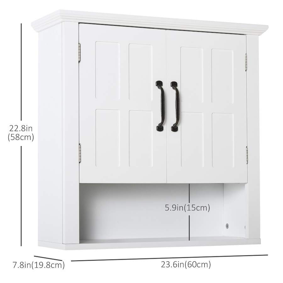 Image 929295_ALTMORE10.jpg, Product 929-295 / Price $85.49, Wall Mount Bathroom Cabinet with 2 Doors from HOMCOM on TSC.ca's Home & Garden department
