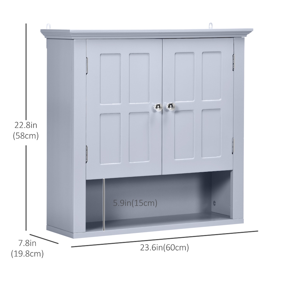 Image 929295_ALTMORE2.jpg, Product 929-295 / Price $85.49, Wall Mount Bathroom Cabinet with 2 Doors from HOMCOM on TSC.ca's Home & Garden department