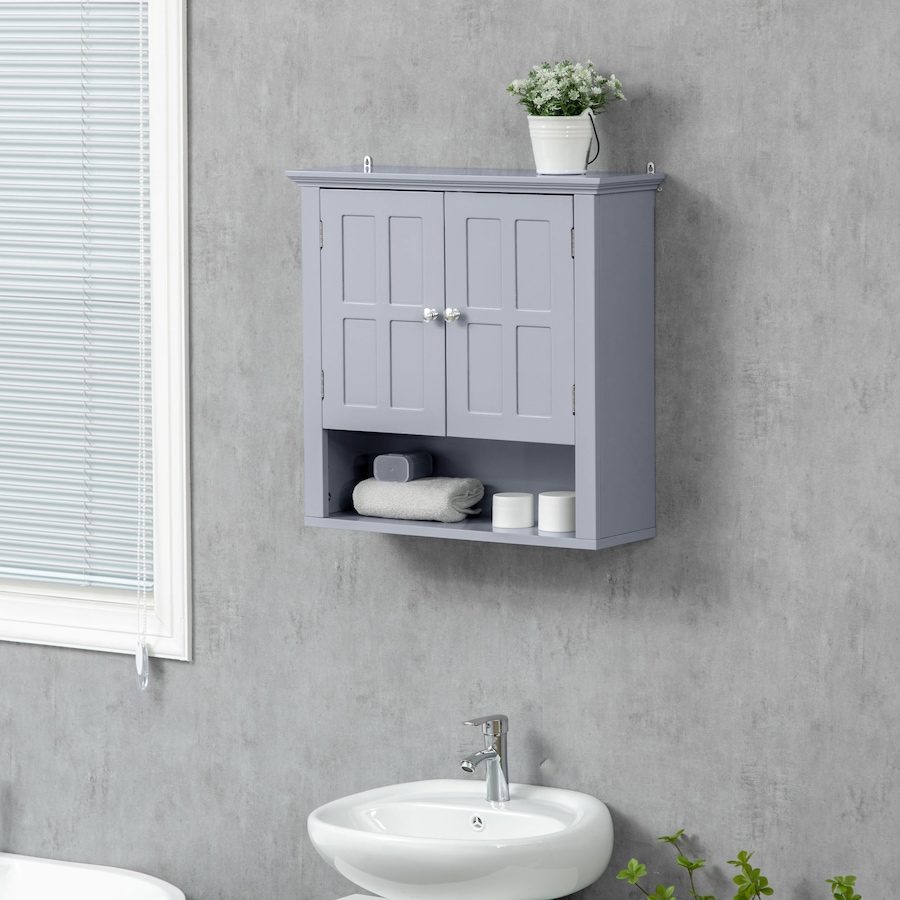Image 929295_ALTMORE8.jpg, Product 929-295 / Price $85.49, Wall Mount Bathroom Cabinet with 2 Doors from HOMCOM on TSC.ca's Home & Garden department