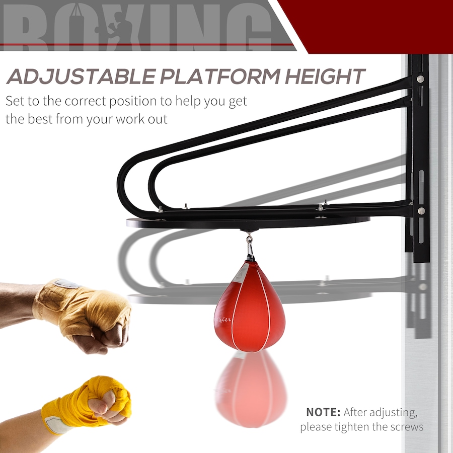 Image 929300_ALTMORE5.jpg, Product 929-300 / Price $78.99, Soozier Wall-mounted Speed Bag Boxing Platform, Height Adjustable from Soozier on TSC.ca's Health & Fitness department