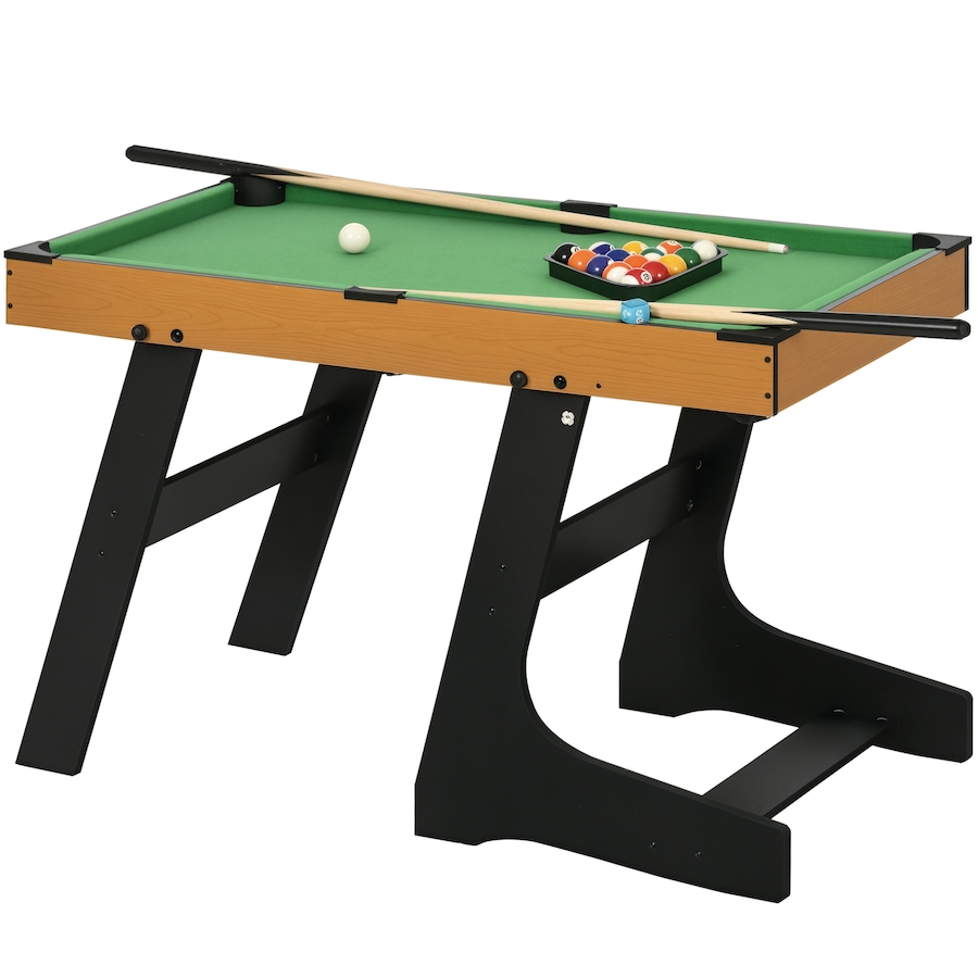 Image 929303.jpg, Product 929-303 / Price $99.99, Soozier 38" Folding Mini Pool Table Set Tabletop Billiards Game with Cues from Soozier on TSC.ca's Toys & Hobbies department