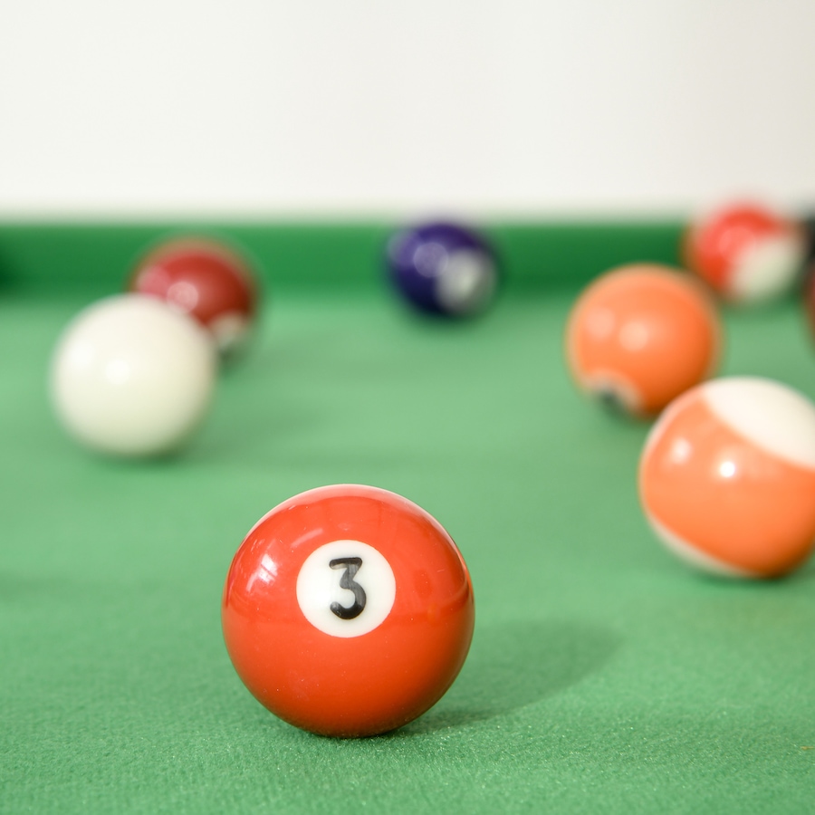 Image 929303_ALTMORE6.jpg, Product 929-303 / Price $99.99, Soozier 38" Folding Mini Pool Table Set Tabletop Billiards Game with Cues from Soozier on TSC.ca's Toys & Hobbies department
