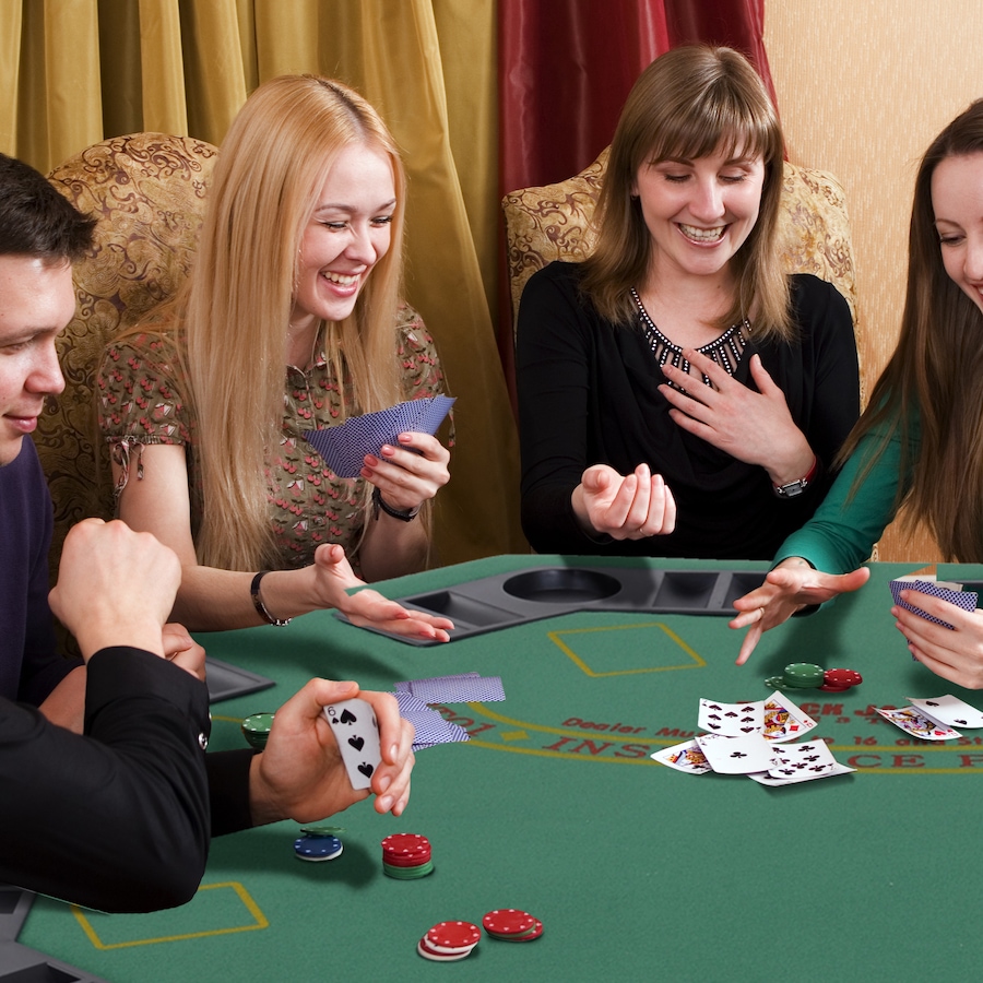 Image 929304_ALTMORE1.jpg, Product 929-304 / Price $139.99, Soozier 47" 8 Player Blackjack Folding Poker Table with Cup Holders, Green from Soozier on TSC.ca's Toys & Hobbies department