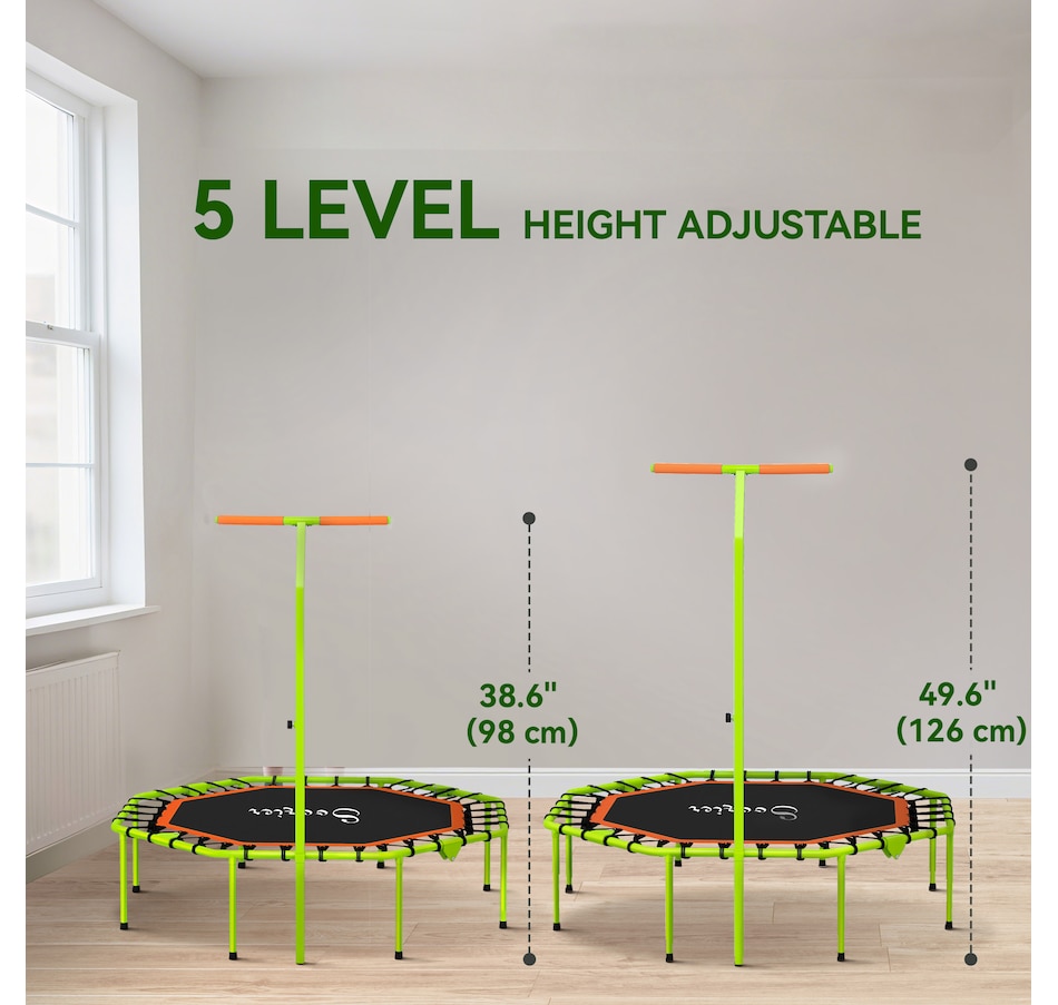 Image 929309_ALTMORE3.jpg, Product 929-309 / Price $71.99, Soozier 50" Foldable Fitness Trampoline with Adjustable Handle, Bungee from Soozier on TSC.ca's Health & Fitness department