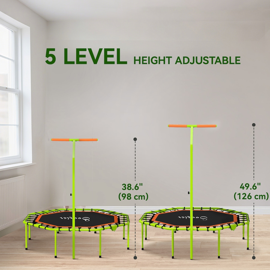 Image 929309_ALTMORE3.jpg, Product 929-309 / Price $99.99, Soozier 50" Foldable Fitness Trampoline with Adjustable Handle, Bungee from Soozier on TSC.ca's Health & Fitness department