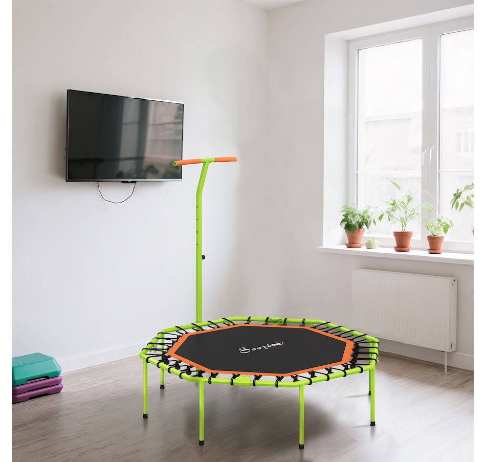 Image 929309_ALTMORE7.jpg, Product 929-309 / Price $71.99, Soozier 50" Foldable Fitness Trampoline with Adjustable Handle, Bungee from Soozier on TSC.ca's Health & Fitness department