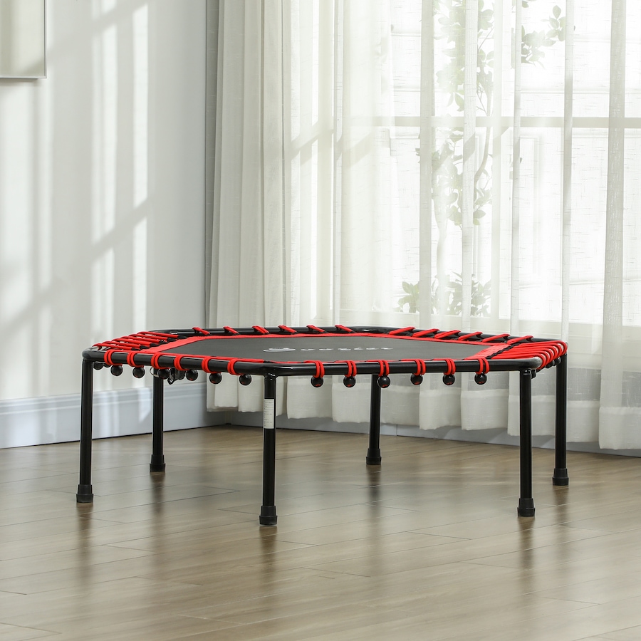 Image 929316_ALTMORE6.jpg, Product 929-316 / Price $59.99, Soozier 45" Mini Trampoline Indoor with LED Lights and Remote Control, Red from Soozier on TSC.ca's Health & Fitness department