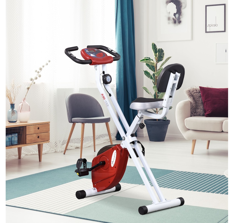 Image 929321_ALTMORE1.jpg, Product 929-321 / Price $169.99, Soozier Foldable Exercise Bike with 8 Levels of Magnetic Resistance from Soozier on TSC.ca's Health & Fitness department