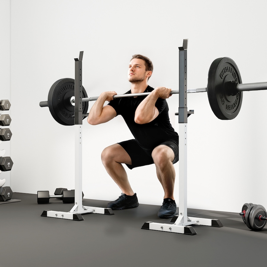 Image 929322_ALTMORE1.jpg, Product 929-322 / Price $109.99, Soozier Adjustable Stable Power Squat Stand from Soozier on TSC.ca's Health & Fitness department