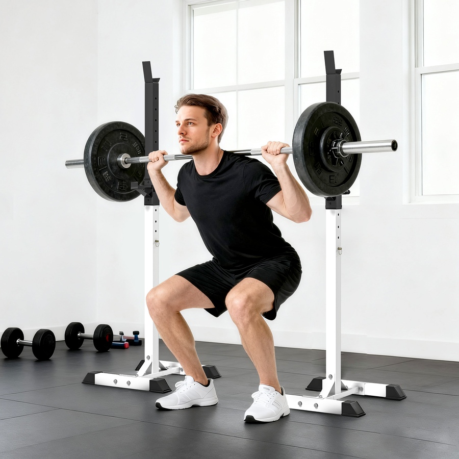 Image 929322_ALTMORE8.jpg, Product 929-322 / Price $109.99, Soozier Adjustable Stable Power Squat Stand from Soozier on TSC.ca's Health & Fitness department
