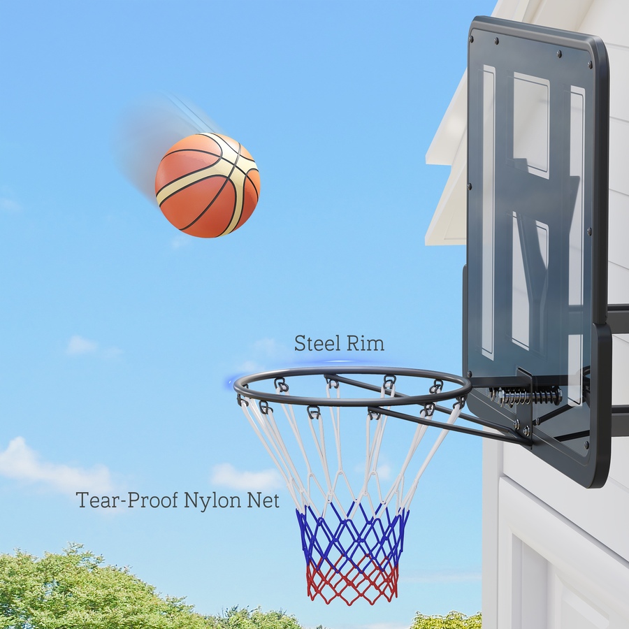 Image 929334_ALTMORE5.jpg, Product 929-334 / Price $159.99, Soozier Wall Mounted Basketball Hoop with 43" Shatter Resistant Backboard from Soozier on TSC.ca's Health & Fitness department