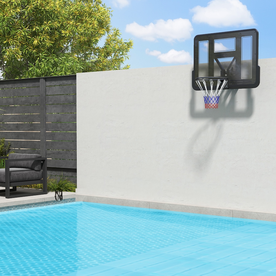 Image 929334_ALTMORE6.jpg, Product 929-334 / Price $159.99, Soozier Wall Mounted Basketball Hoop with 43" Shatter Resistant Backboard from Soozier on TSC.ca's Health & Fitness department