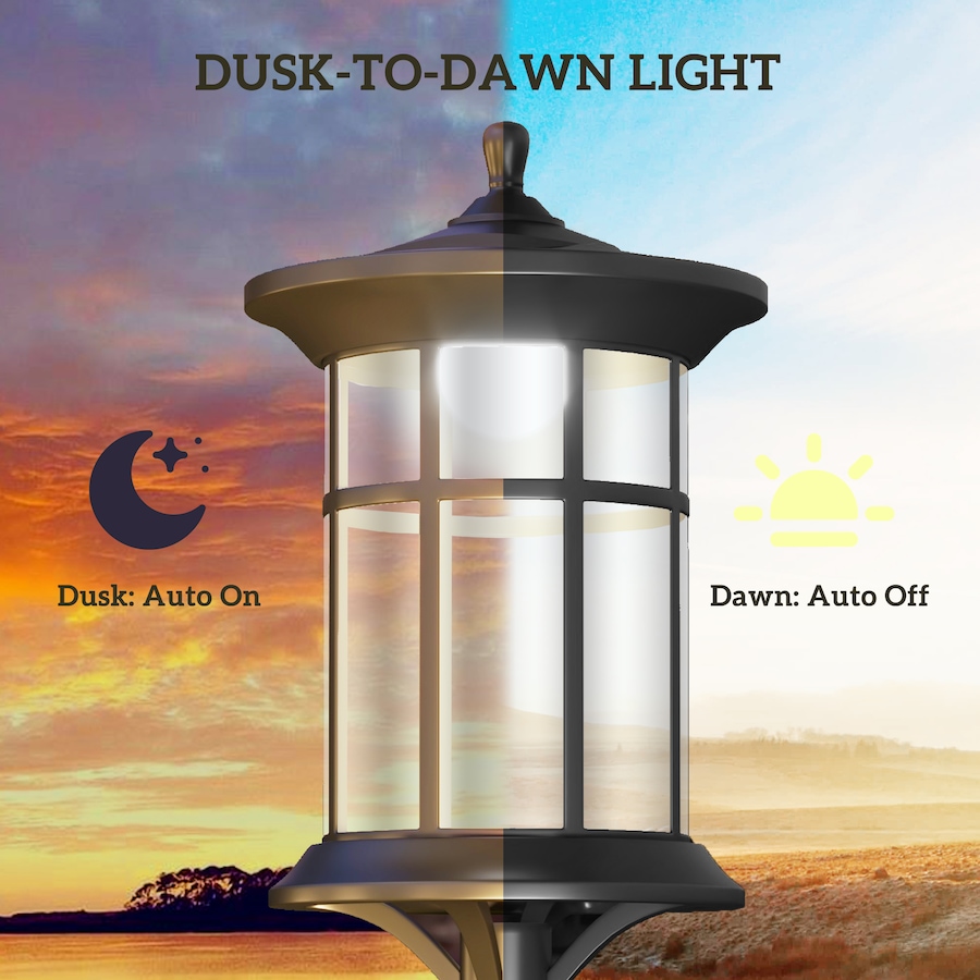 Image 929359_ALTMORE4.jpg, Product 929-359 / Price $72.99, Outsunny 72" Solar Post Light, IP44 LED Outdoor Street Light from Outsunny on TSC.ca's Home & Garden department