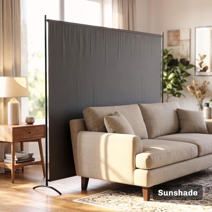 Image 929388_ALTMORE14.jpg, Product 929-388 / Price $53.99, Outsunny Single Panel Privacy Screen, UV30+ Room Divider, Dark Grey from Outsunny on TSC.ca's Home & Garden department