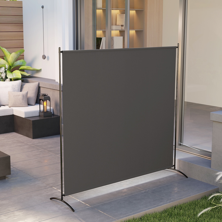Image 929388_ALTMORE7.jpg, Product 929-388 / Price $54.99, Outsunny Single Panel Privacy Screen, UV30+ Room Divider, Dark Grey from Outsunny on TSC.ca's Home & Garden department