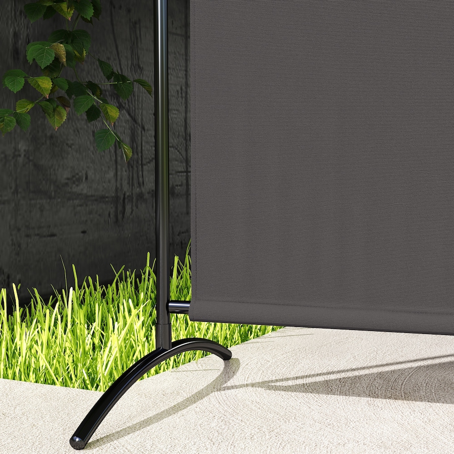 Image 929388_ALTMORE8.jpg, Product 929-388 / Price $54.99, Outsunny Single Panel Privacy Screen, UV30+ Room Divider, Dark Grey from Outsunny on TSC.ca's Home & Garden department