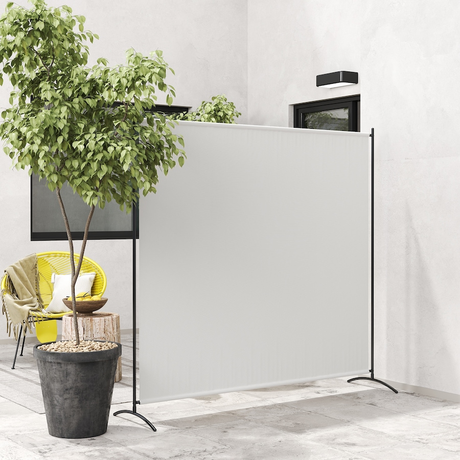 Image 929389_ALTMORE1.jpg, Product 929-389 / Price $54.99, Outsunny Single Panel Privacy Screen, UV30+ Room Divider, Beige from Outsunny on TSC.ca's Home & Garden department