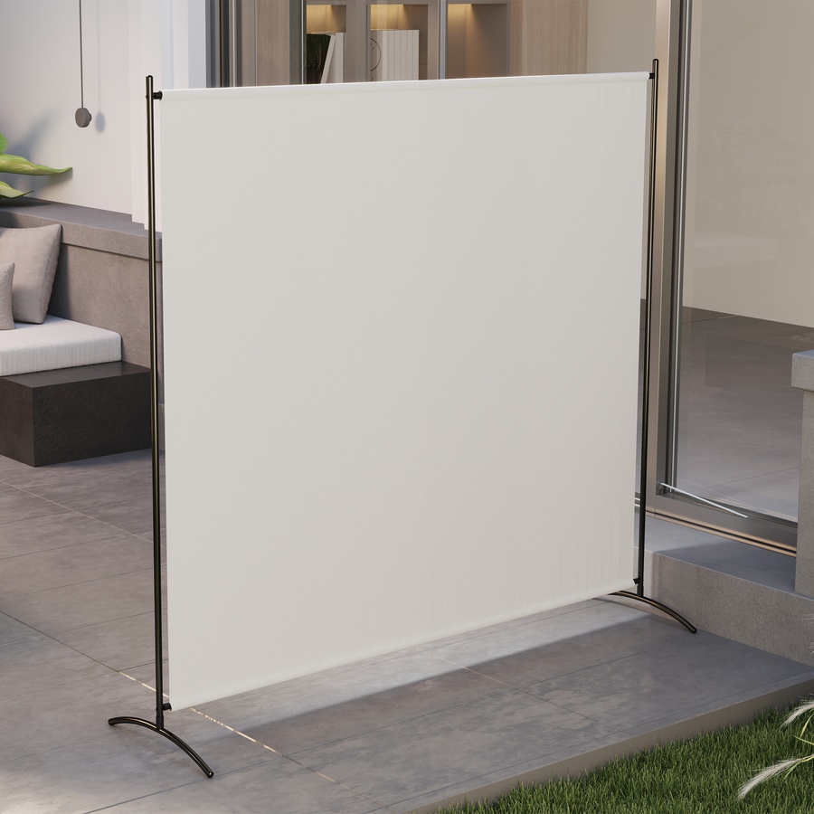 Image 929389_ALTMORE10.jpg, Product 929-389 / Price $54.99, Outsunny Single Panel Privacy Screen, UV30+ Room Divider, Beige from Outsunny on TSC.ca's Home & Garden department
