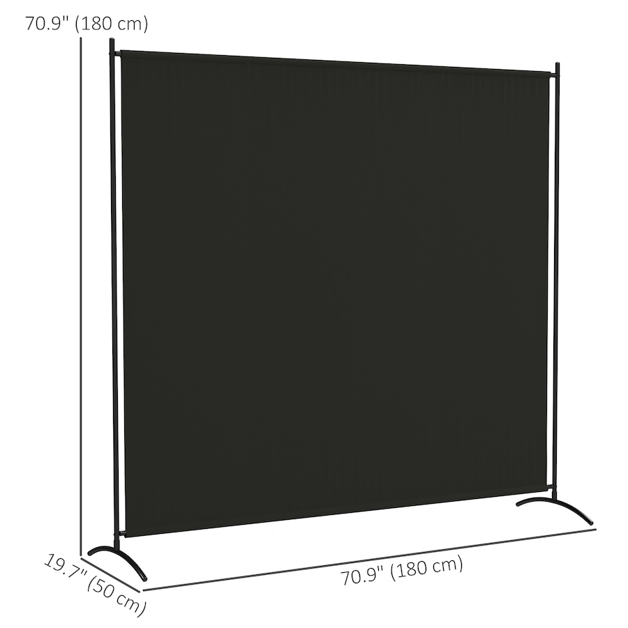 Image 929390_ALTMORE2.jpg, Product 929-390 / Price $56.99, Outsunny Single Panel Privacy Screen, UV30+ Room Divider, Black from Outsunny on TSC.ca's Home & Garden department