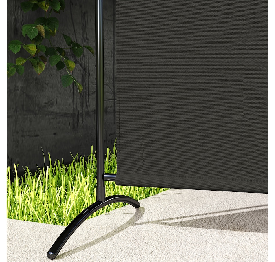 Image 929390_ALTMORE8.jpg, Product 929-390 / Price $49.99, Outsunny Single Panel Privacy Screen, UV30+ Room Divider, Black from Outsunny on TSC.ca's Home & Garden department