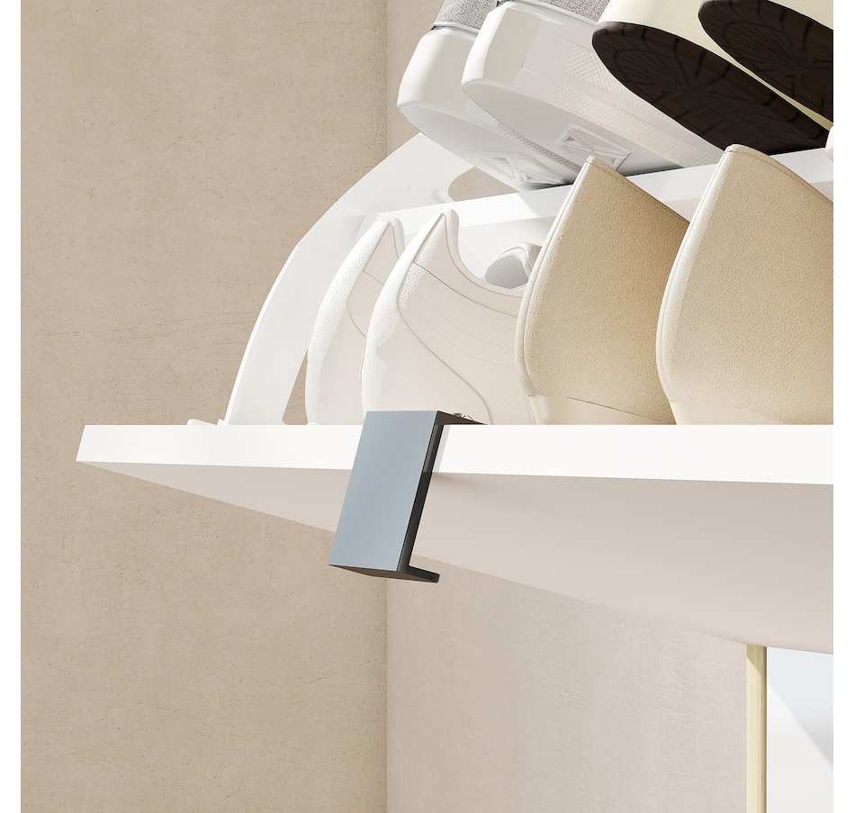 Image 929410_ALTMORE16.jpg, Product 929-410 / Price $129.99 - $169.99, HOMCOM Narrow Shoe Cabinet, Shoe Storage Cabinet, White from HOMCOM on TSC.ca's Home & Garden department