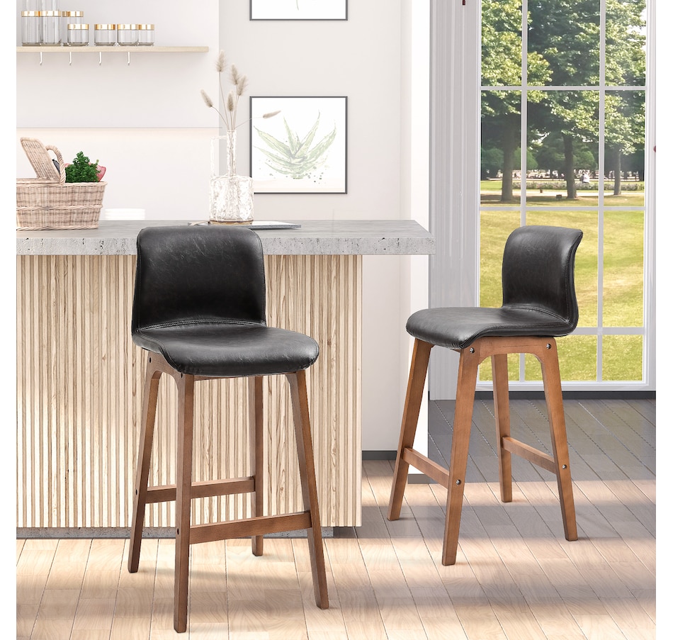 Image 929428_ALTMORE7.jpg, Product 929-428 / Price $172.99, HOMCOM Modern Wood Bar Chairs Kitchen Cafe Stools Dining Barstool from HOMCOM on TSC.ca's Home & Garden department