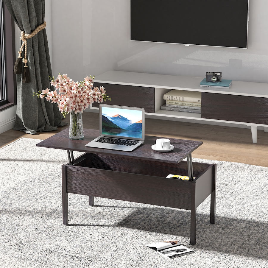 Image 929429_ALTMORE1.jpg, Product 929-429 / Price $114.99 - $124.99, HOMCOM Modern Lift Top Coffee Table Desk With Hidden Storage Compartment from HOMCOM on TSC.ca's Home & Garden department
