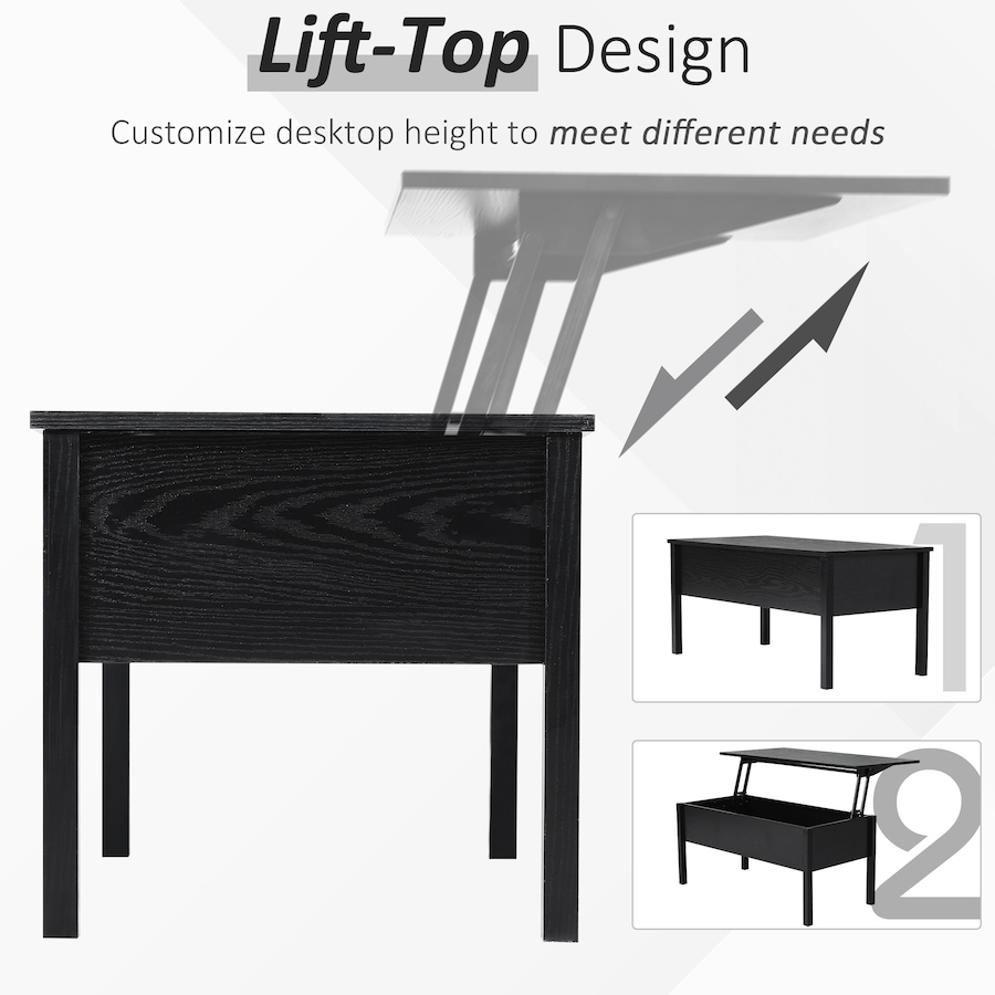 Image 929429_ALTMORE11.jpg, Product 929-429 / Price $114.99 - $124.99, HOMCOM Modern Lift Top Coffee Table Desk With Hidden Storage Compartment from HOMCOM on TSC.ca's Home & Garden department