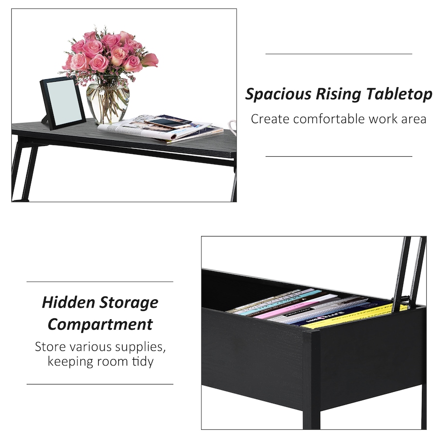Image 929429_ALTMORE12.jpg, Product 929-429 / Price $114.99 - $124.99, HOMCOM Modern Lift Top Coffee Table Desk With Hidden Storage Compartment from HOMCOM on TSC.ca's Home & Garden department