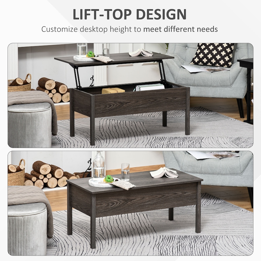 Image 929429_ALTMORE19.jpg, Product 929-429 / Price $114.99 - $124.99, HOMCOM Modern Lift Top Coffee Table Desk With Hidden Storage Compartment from HOMCOM on TSC.ca's Home & Garden department