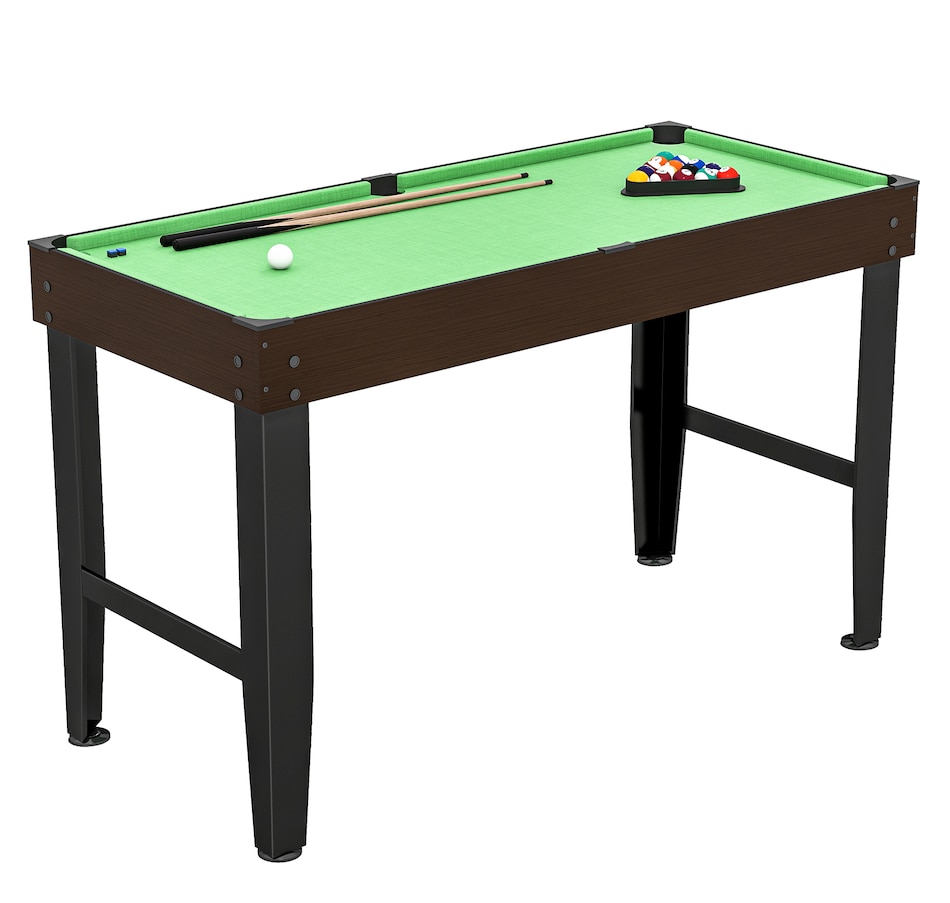 Image 929436.jpg, Product 929-436 / Price $139.99, Soozier 55" Mini Pool Table, Billiard Table Set for Kids and Adults, Green from Soozier on TSC.ca's Toys & Hobbies department