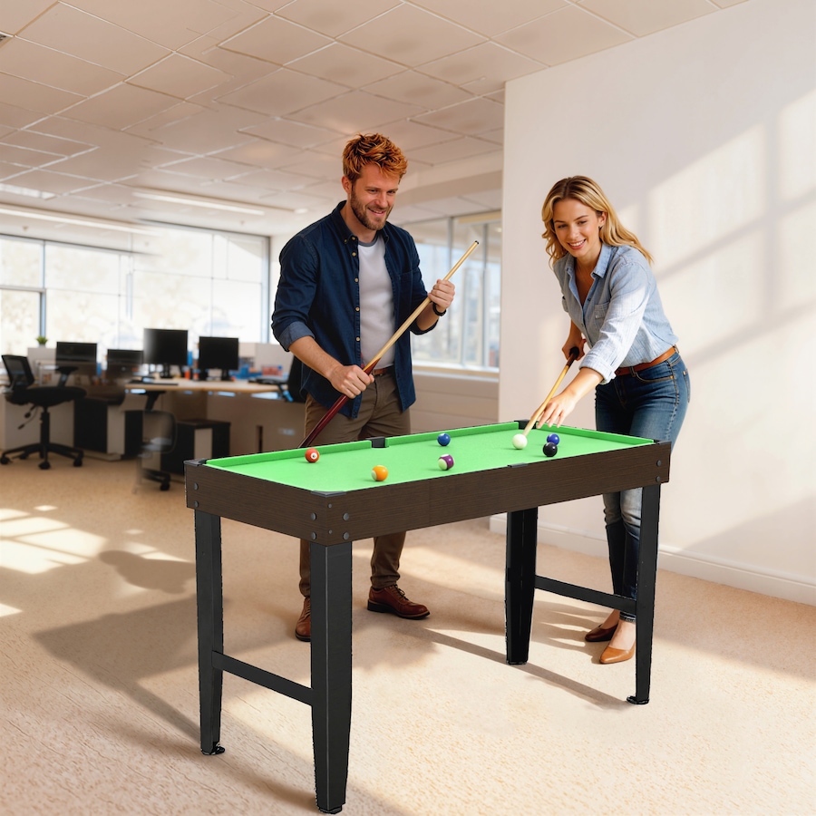 Image 929436_ALTMORE6.jpg, Product 929-436 / Price $139.99, Soozier 55" Mini Pool Table, Billiard Table Set for Kids and Adults, Green from Soozier on TSC.ca's Toys & Hobbies department