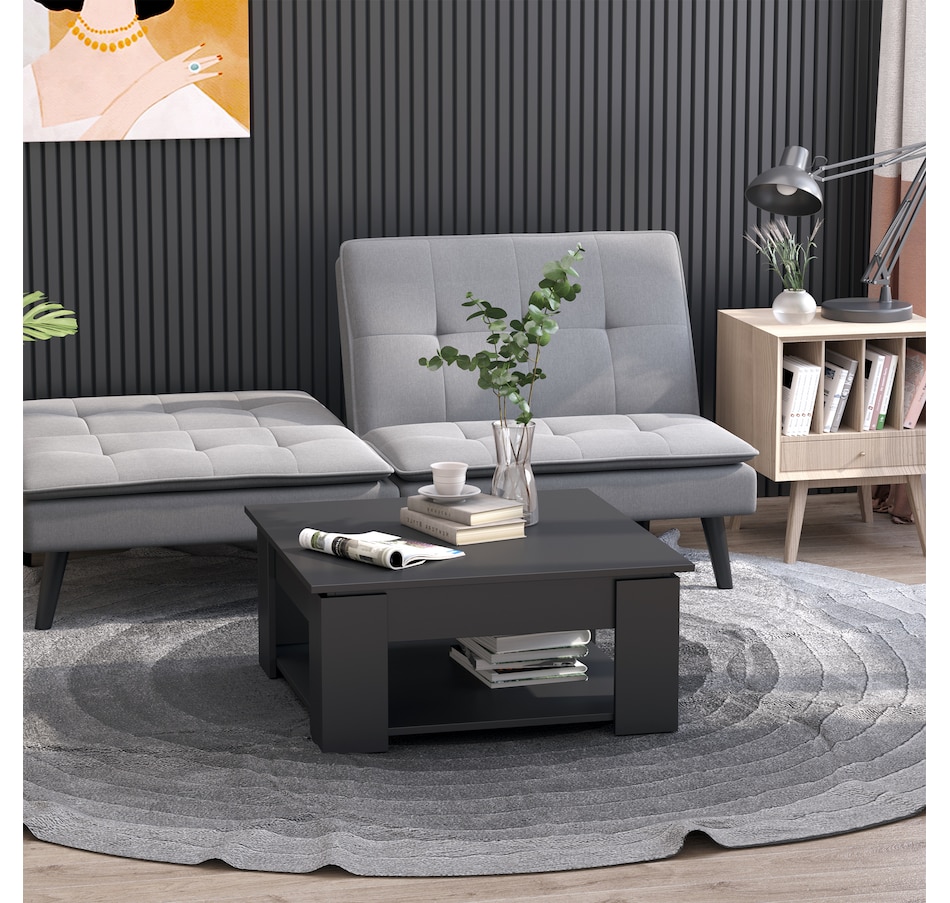 Image 929474_ALTMORE9.jpg, Product 929-474 / Price $114.99, HOMCOM 2 Tier Modern Coffee Table Console End Table Living Room Shelf from HOMCOM on TSC.ca's Home & Garden department