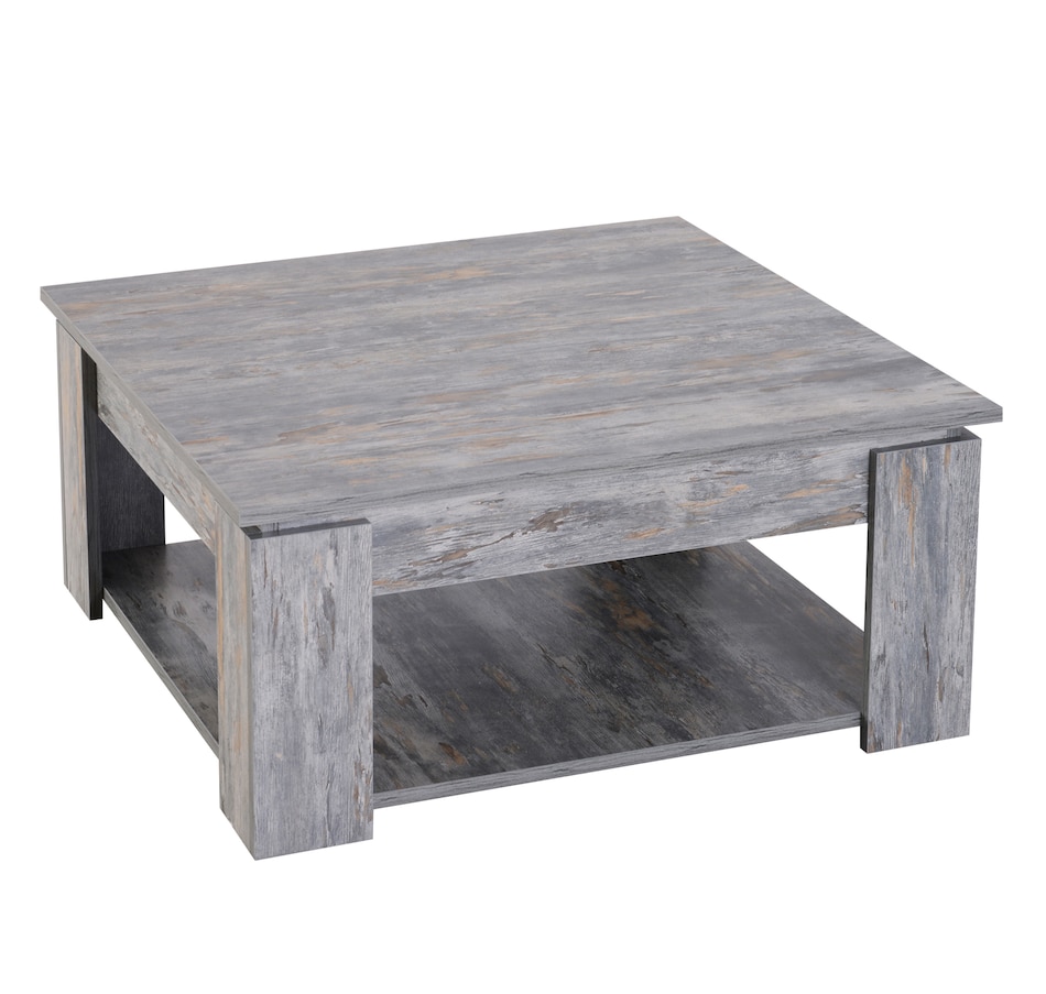Image 929474_ST01.jpg, Product 929-474 / Price $114.99, HOMCOM 2 Tier Modern Coffee Table Console End Table Living Room Shelf from HOMCOM on TSC.ca's Home & Garden department