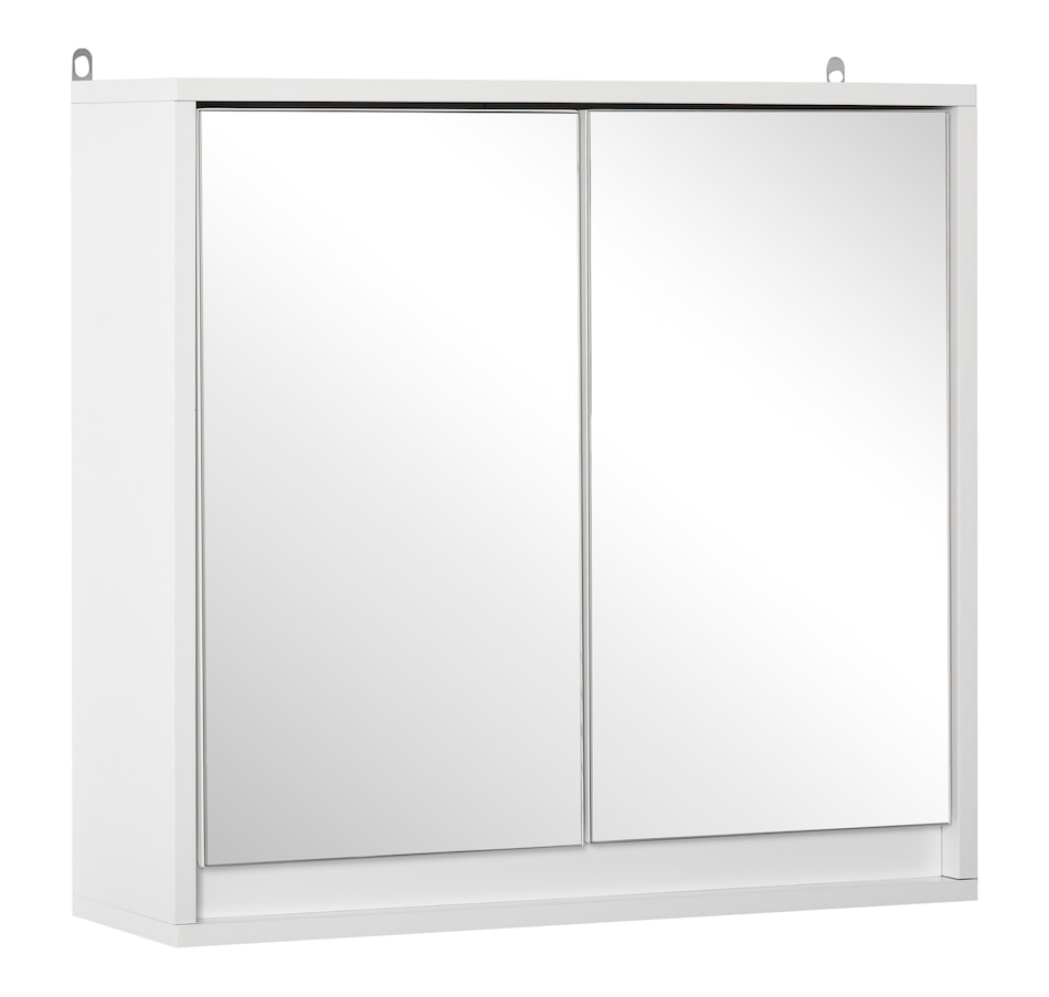 Image 929491.jpg, Product 929-491 / Price $66.99, HOMCOM Bathroom Medicine Cabinet, Wall Mounted Mirror Cabinet, White from HOMCOM on TSC.ca's Home & Garden department