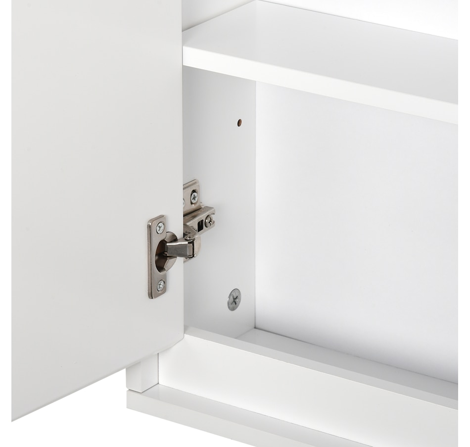 Image 929491_ALTMORE7.jpg, Product 929-491 / Price $66.99, HOMCOM Bathroom Medicine Cabinet, Wall Mounted Mirror Cabinet, White from HOMCOM on TSC.ca's Home & Garden department