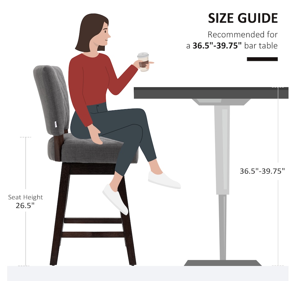 Image 929540_ALTMORE3.jpg, Product 929-540 / Price $309.99, HOMCOM Swivel Bar Stools Set of 2 with Rubber Wood Legs and Footrests from HOMCOM on TSC.ca's Home & Garden department