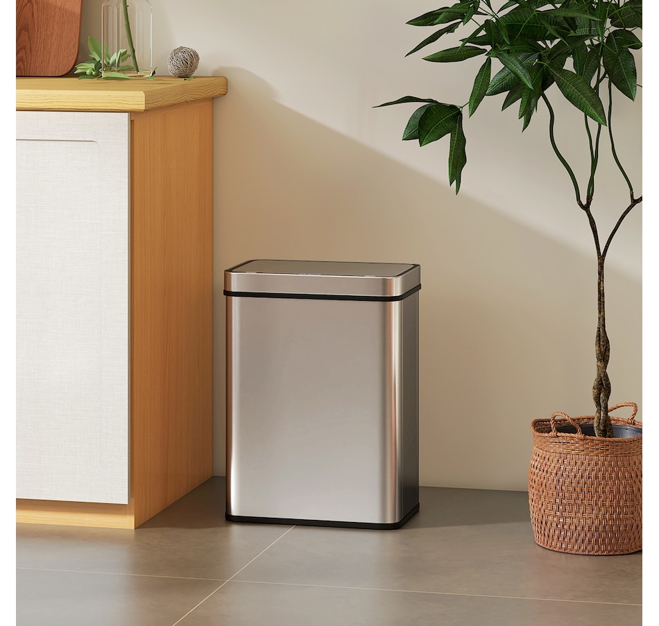 Image 929568_ALTMORE1.jpg, Product 929-568 / Price $99.99, HOMCOM Sensor Trash Can with Soft-Close Lid, Sensor Garbage Can from HOMCOM on TSC.ca's Kitchen department