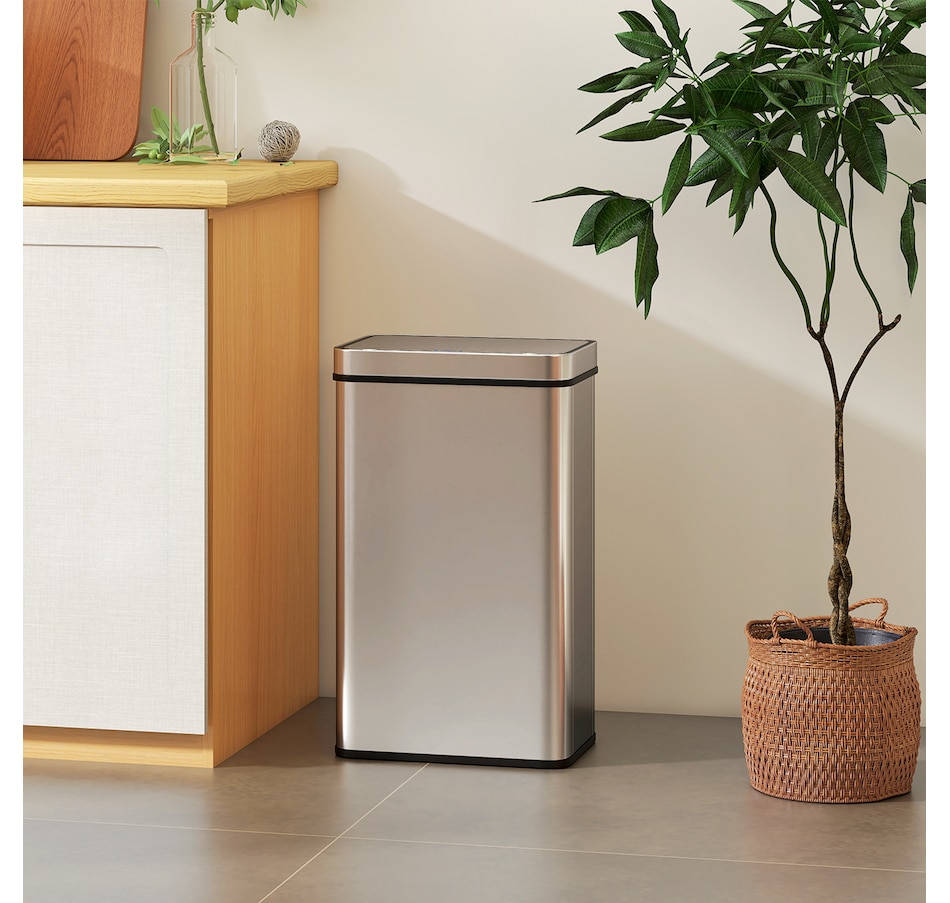 Image 929568_ALTMORE9.jpg, Product 929-568 / Price $99.99, HOMCOM Sensor Trash Can with Soft-Close Lid, Sensor Garbage Can from HOMCOM on TSC.ca's Kitchen department