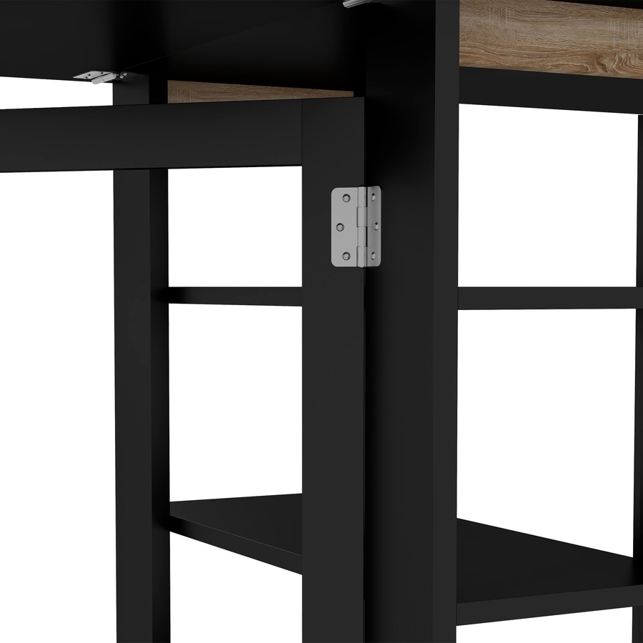 Image 929580_ALTMORE15.jpg, Product 929-580 / Price $129.99 - $144.99, HOMCOM Foldable Dining Table, Drop Leaf Table with Storage for Kitchen from HOMCOM on TSC.ca's Home & Garden department