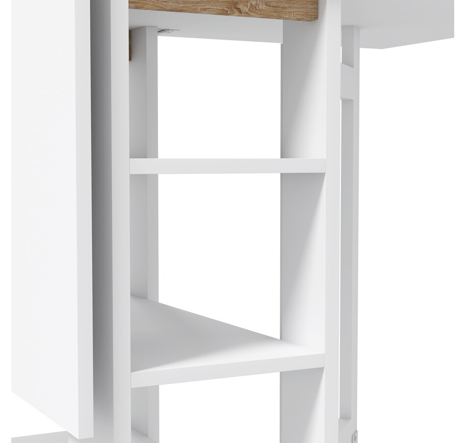 Image 929580_ALTMORE8.jpg, Product 929-580 / Price $139.99 - $144.99, HOMCOM Foldable Dining Table, Drop Leaf Table with Storage for Kitchen from HOMCOM on TSC.ca's Home & Garden department