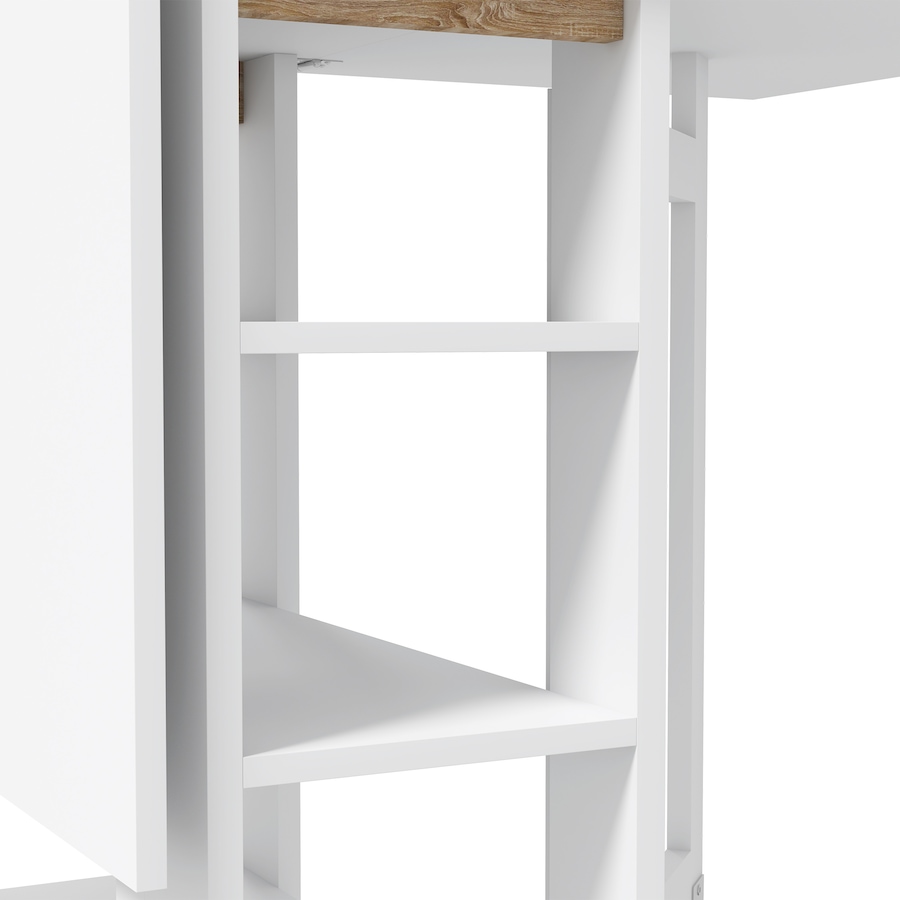 Image 929580_ALTMORE8.jpg, Product 929-580 / Price $129.99 - $144.99, HOMCOM Foldable Dining Table, Drop Leaf Table with Storage for Kitchen from HOMCOM on TSC.ca's Home & Garden department