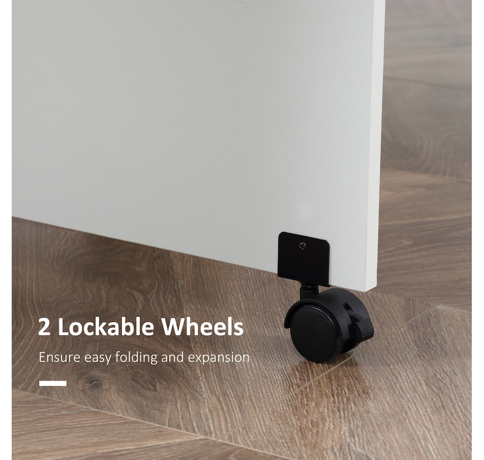 Image 929585_ALTMORE5.jpg, Product 929-585 / Price $129.99 - $144.99, HOMCOM Folding Dining Table, Drop Leaf Table with 2-tier Shelves from HOMCOM on TSC.ca's Home & Garden department