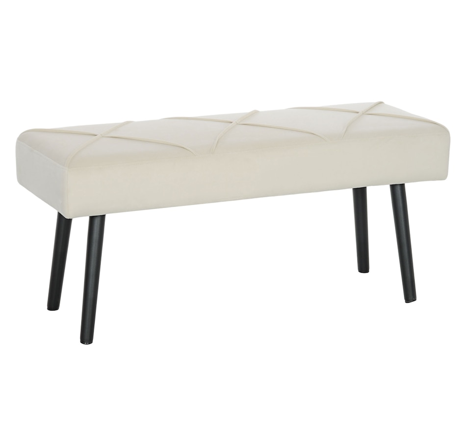 Image 929592_ST03.jpg, Product 929-592 / Price $84.99 - $104.99, HOMCOM 39" End of Bed Bench, Upholstered Entryway Bench for Living Room from HOMCOM on TSC.ca's Home & Garden department